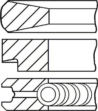 Goetze Engine 08-110000-00 - Piston Ring Kit car-mod.net