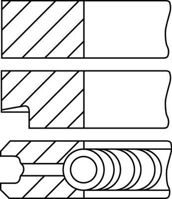 Goetze Engine 08-137606-00 - Piston Ring Kit car-mod.net