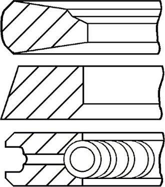 Goetze Engine 08-444600-00 - Piston Ring Kit car-mod.net