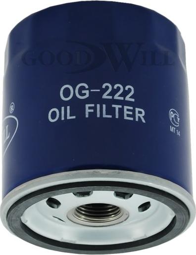 GoodWill OG222 - Oil Filter car-mod.net