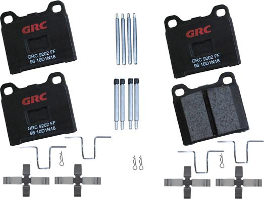 GRC GCD96 - Brake Pad Set, disc brake car-mod.net