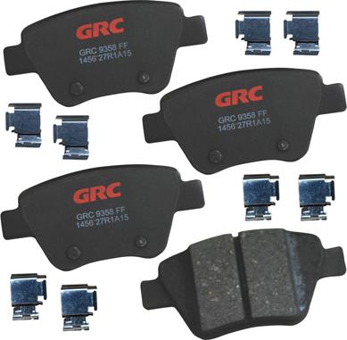 GRC GCD1456 - Brake Pad Set, disc brake car-mod.net