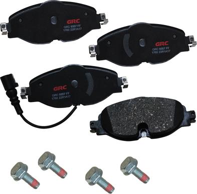 GRC GCD1760 - Brake Pad Set, disc brake car-mod.net