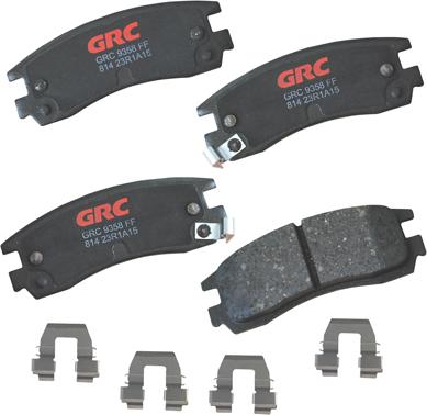 GRC GCD814 - Brake Pad Set, disc brake car-mod.net