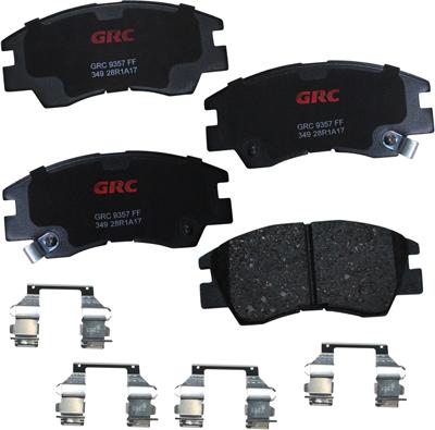 GRC GCD349 - Brake Pad Set, disc brake car-mod.net