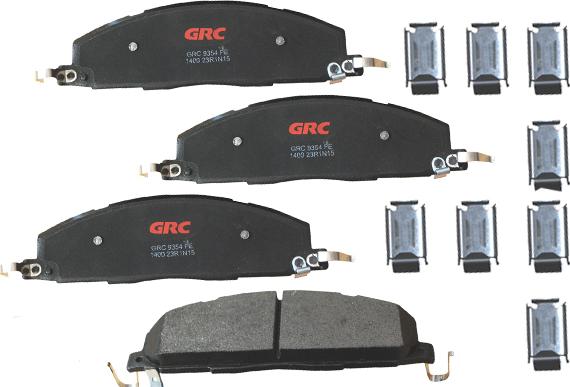 GRC GMD1400 - Brake Pad Set, disc brake car-mod.net