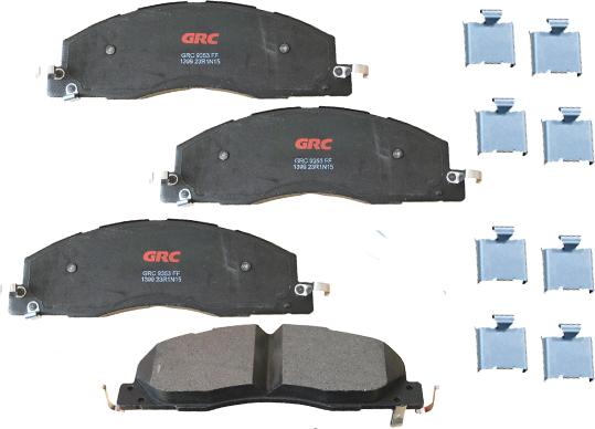 GRC GMD1399 - Brake Pad Set, disc brake car-mod.net