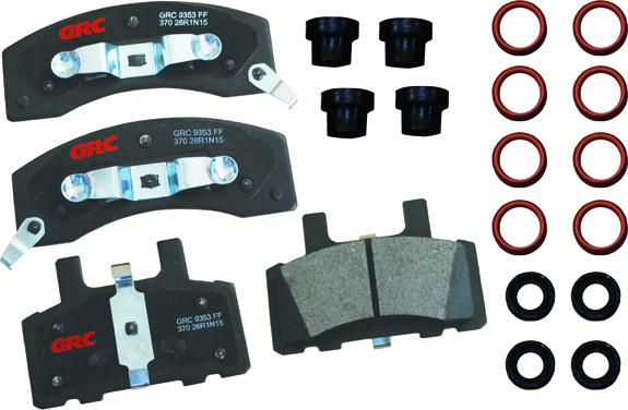 GRC GMD370 - Brake Pad Set, disc brake car-mod.net