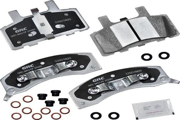 GRC GPRD370SD - Brake Pad Set, disc brake car-mod.net