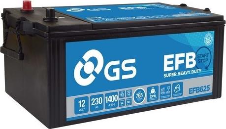 GS EFB625 - Starter Battery car-mod.net