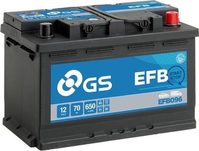 GS EFB096 - Starter Battery car-mod.net