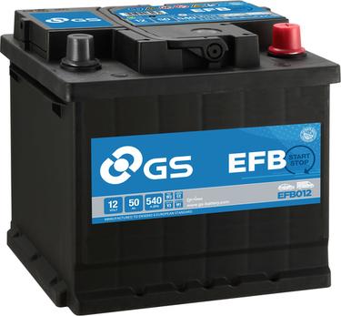 GS EFB012 - Starter Battery car-mod.net