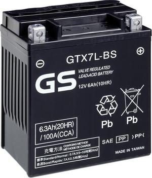 GS GS-GTX7L-BS - Starter Battery car-mod.net