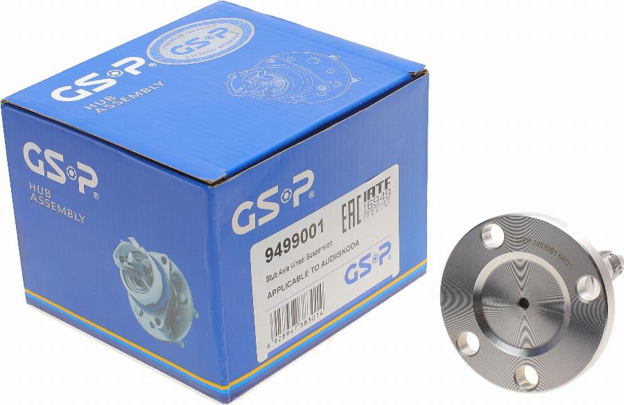 GSP 9499001 - Steering Knuckle, wheel suspension car-mod.net