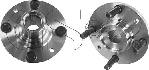 GSP 9425032 - Wheel Hub car-mod.net