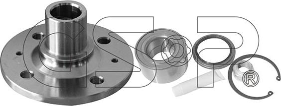 GSP 9428016K - Wheel Hub car-mod.net