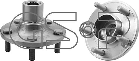GSP 9427048 - Wheel Hub car-mod.net