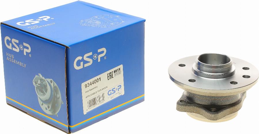 GSP 9344001 - Bearing Kit, wheel hub car-mod.net