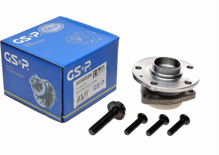 GSP 9336022K - Bearing Kit, wheel hub car-mod.net
