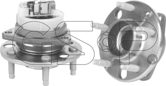 GSP 9333006 - Bearing Kit, wheel hub car-mod.net