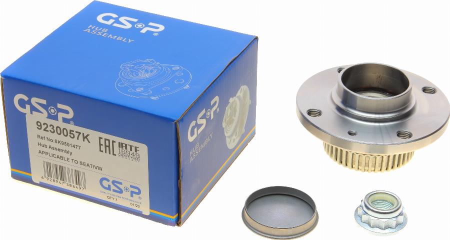 GSP 9230057K - Bearing Kit, wheel hub car-mod.net