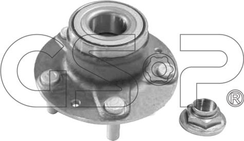GSP 9233009K - Bearing Kit, wheel hub car-mod.net