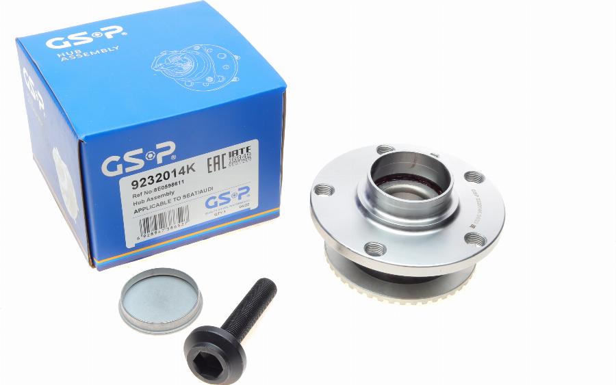 GSP 9232014K - Bearing Kit, wheel hub car-mod.net