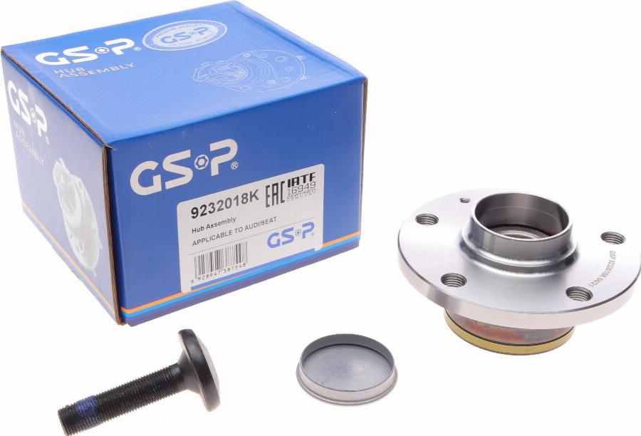 GSP 9232018K - Bearing Kit, wheel hub car-mod.net