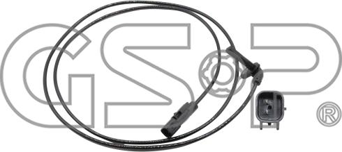 GSP 9A0544 - ABS sensor, wheel speed car-mod.net