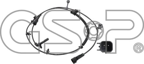 GSP 9A0563 - ABS sensor, wheel speed car-mod.net