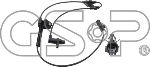 GSP 9A0539 - ABS sensor, wheel speed car-mod.net