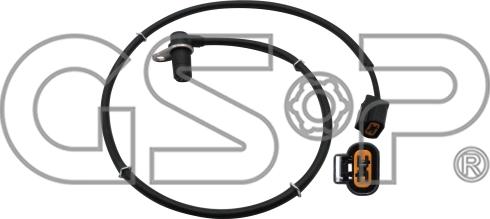 GSP 9A0693 - ABS sensor, wheel speed car-mod.net