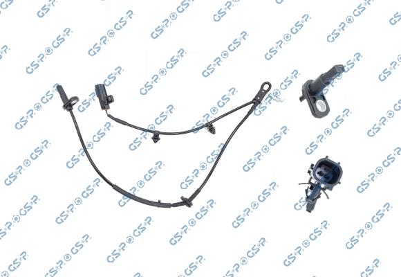 GSP 9A0893 - ABS sensor, wheel speed car-mod.net