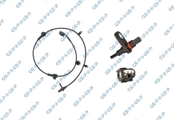 GSP 9A0842 - ABS sensor, wheel speed car-mod.net