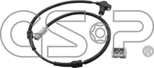 GSP 9A0329 - ABS sensor, wheel speed car-mod.net