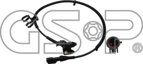 GSP 9A0746 - ABS sensor, wheel speed car-mod.net