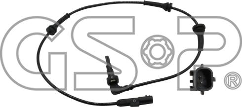 GSP 9A0715 - ABS sensor, wheel speed car-mod.net