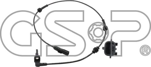 GSP 9A0717 - ABS sensor, wheel speed car-mod.net