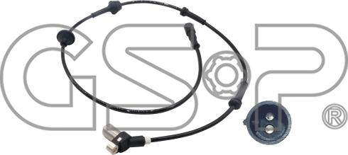 GSP 9A1009 - ABS sensor, wheel speed car-mod.net