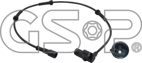 GSP 9A1014 - ABS sensor, wheel speed car-mod.net
