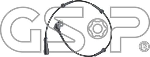 GSP 9A1015 - ABS sensor, wheel speed car-mod.net