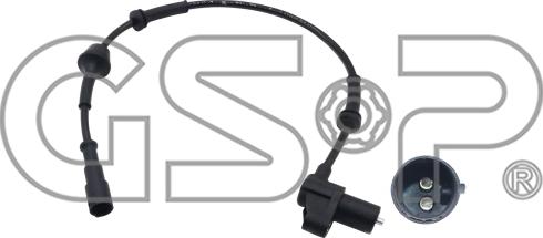 GSP 9A1012 - ABS sensor, wheel speed car-mod.net