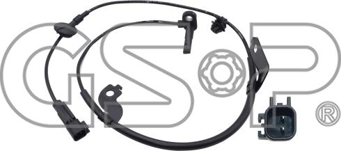 GSP 9A1241 - ABS sensor, wheel speed car-mod.net