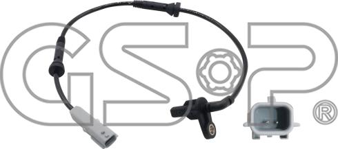 GSP 9A1285 - ABS sensor, wheel speed car-mod.net