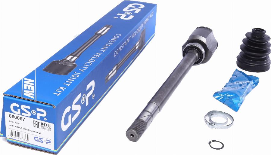 GSP 650097 - CV Joint Kit, drive shaft car-mod.net