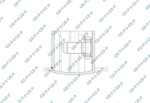 GSP 601397 - CV Joint Kit, drive shaft car-mod.net