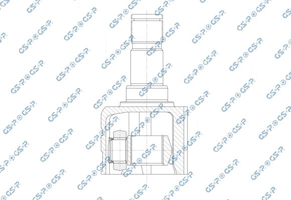 GSP 603571 - CV Joint Kit, drive shaft car-mod.net