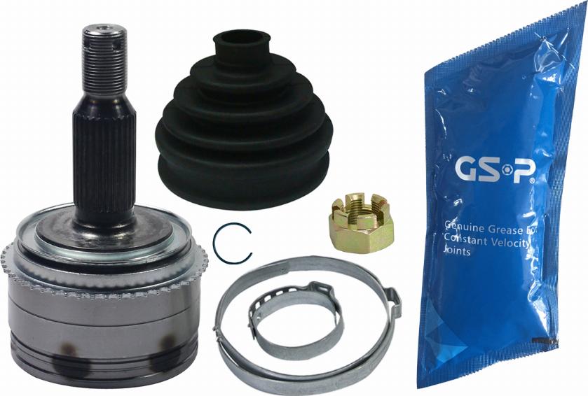 GSP 839006 - CV Joint Kit, drive shaft car-mod.net