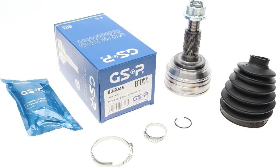 GSP 835045 - CV Joint Kit, drive shaft car-mod.net