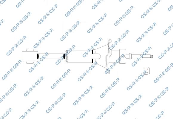 GSP 32114110 - Shock Absorber car-mod.net